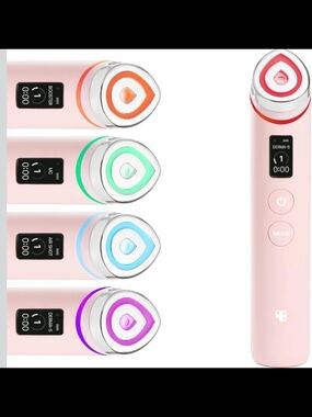 Medicube Booster Pro Pink Glass Skin Care Device Facial Massager Korean Beauty